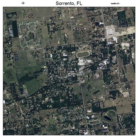 Aerial Photography Map of Sorrento, FL Florida