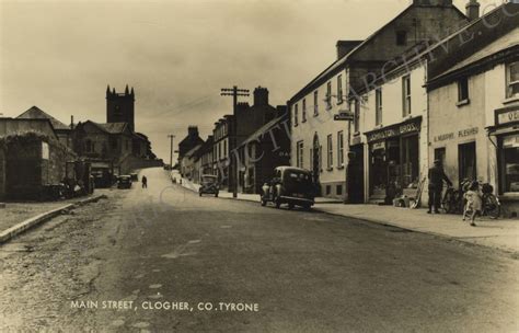 Main Street, Clogher, Co. Tyrone, Northern Ireland, Old Irish ...