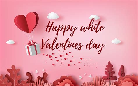 Những mẫu thiệp Valentine trắng 14/3 online đẹp nhất tặng người yêu