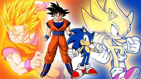 Goku And Sonic