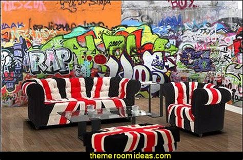 Decorating theme bedrooms - Maries Manor: graffiti bedroom wall ...