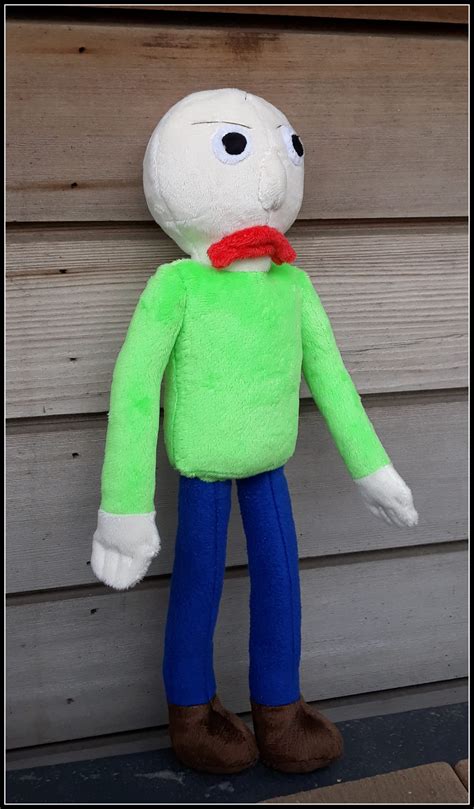 Baldi plush inspired by character of Baldi's Basic game on Storenvy