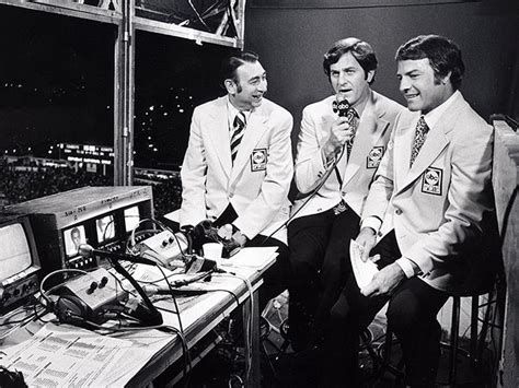 Howard Cosell, Don Meredith and Frank Gifford ("Monday Night Football ...