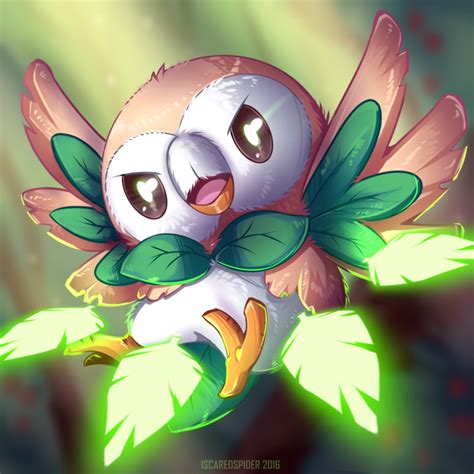 🔥 Free Download Rowlet By Iscaredspider Rockruff by @haleyd | WallpaperSafari