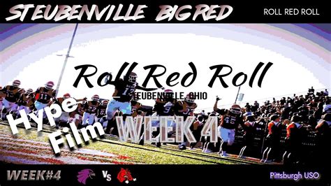 2021 🏈 Steubenville Big Red Football: Pittsburgh USO Week 4 Hype Film - Win Big Sports