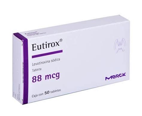 Levoxyl Synthroid Eutirox Levothyroxine 88 mcg 50 tabs Mexican pharmacy - Mexico pharmacy drugs