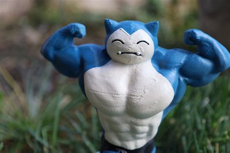 5 Buff Snorlax Figure Hand Painted Statue - Etsy