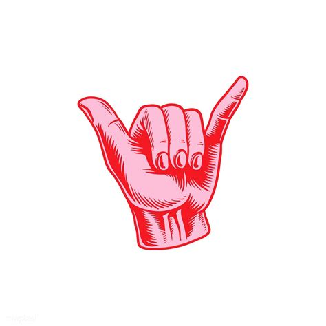 Illustration of rock and roll hand sign | premium image by rawpixel.com ...