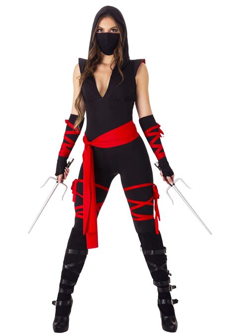 Sexy Deadly Ninja Costume for Women