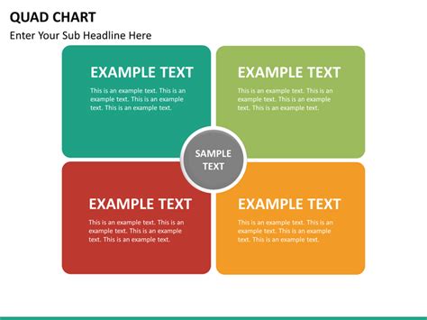 Quad Chart PowerPoint Template | SketchBubble