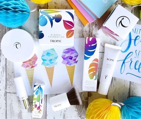 Tropic Makeup Range - Bases & Lips - Let's talk beauty