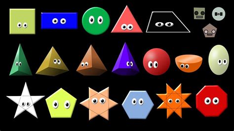 What Shape Is It? Collection - Shapes Song - The Kids' Picture Show (Fun... | Shape songs, 3d ...