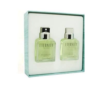 Eternity Gift Set for men - 3.4oz eau de toilette spray and 3.4oz after ...