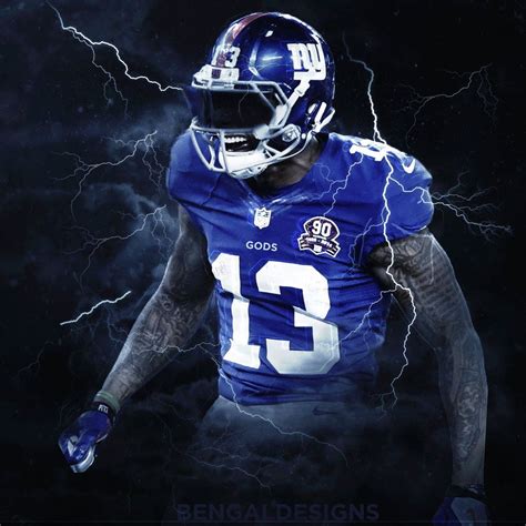 Odell Beckham Jr Wallpaper by BengalDesigns by bengalbro on DeviantArt | Odell beckham jr ...