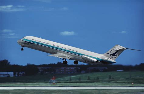 North Central DC-9 takeoff at Minneapolis Photograph by Erik Simonsen - Fine Art America