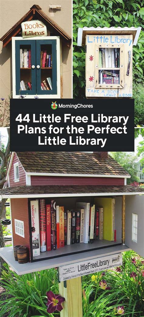 44 Little Free Library Plans That Will Inspire Your Community to Read