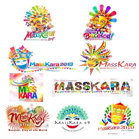 masskara logo evolution - ExperienceNegros