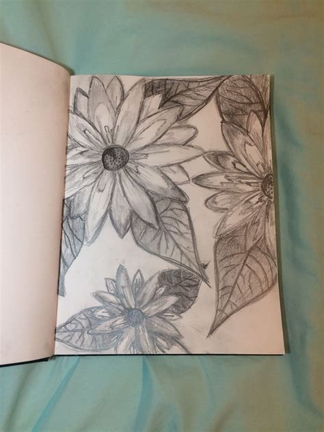 √ Pencil Drawings Flowers