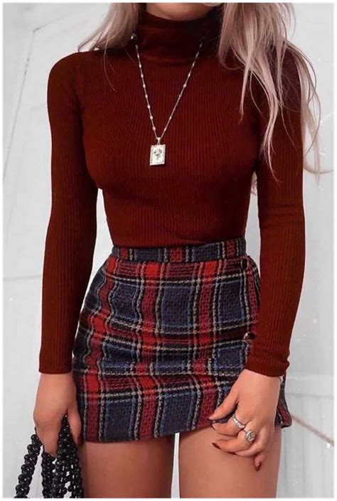 🖤 Cute Aesthetic Skirt Outfits - 2021