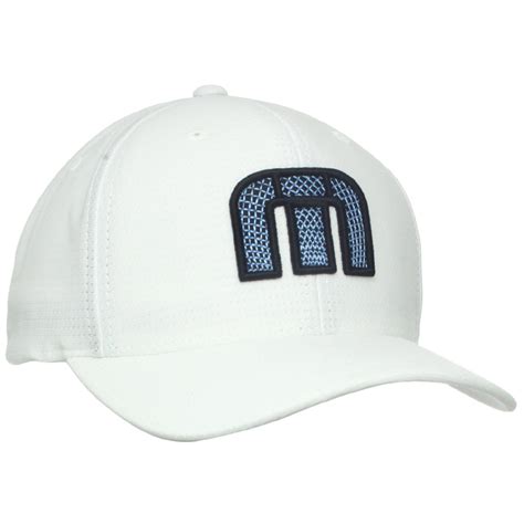 Travis Mathew Norm Star Hat - White at InTheHoleGolf.com