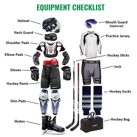 Hockey Equipment – Sherwood Park Minor Hockey