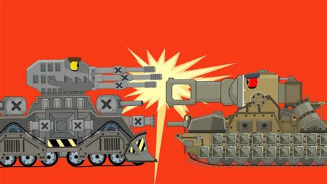 Mega Battle Boss Monsters Cartoons about Tanks