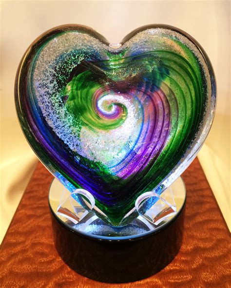 Memorials by Artful Ashes | Cremation glass art, Blown glass art, Hand blown glass art