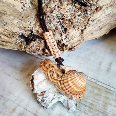Unique Limpet Shell Necklace Natural Sendimentary Sea Rock | Etsy