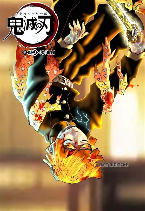 Zenitsu vs Kaigaku ¡seventh posture colored manga! | Personagens de ...