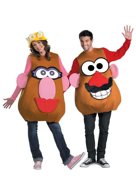 Mrs / Mr Potato Head Costume for Adults | Toy Costumes