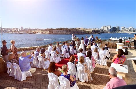 Bastion Terrace Wedding Valletta / Valletta Wedding Venues