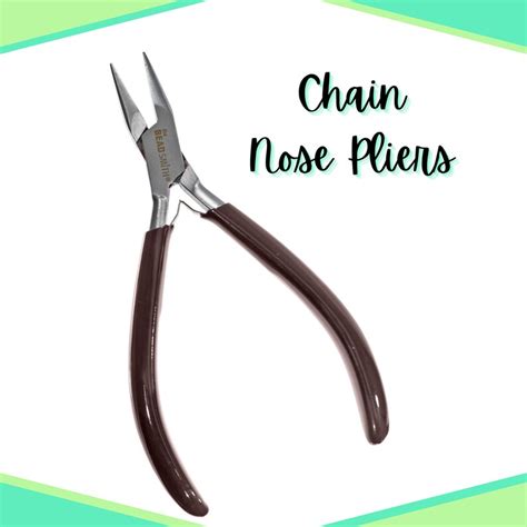 Chain Nose Pliers Jewelry Making DIY Arts & Crafts Comfort - Etsy