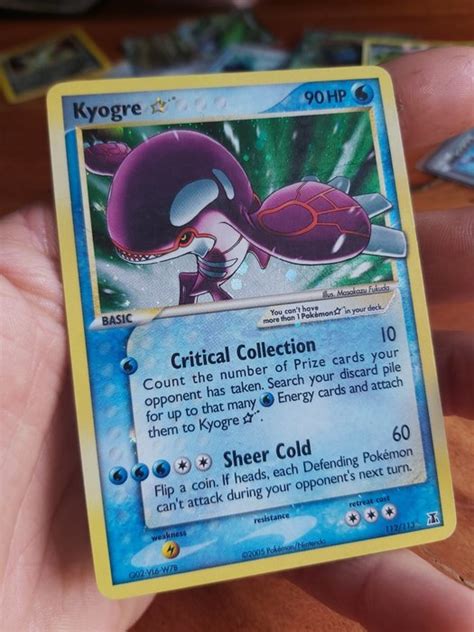 Nintendo Kyogre Gold Star Shiny - Pokémon - Trading card - Catawiki