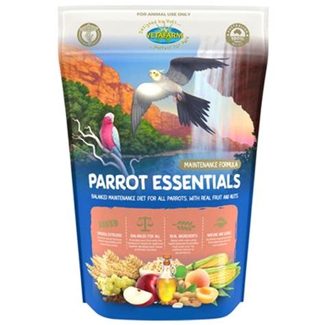 Vetafarm Parrot Essentials Extruded Pellet Bird Food 2kg 9317657006707 | eBay