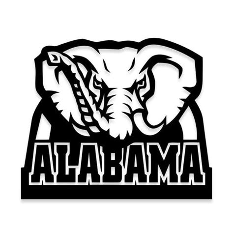 Alabama College Football Decal – Decalfly