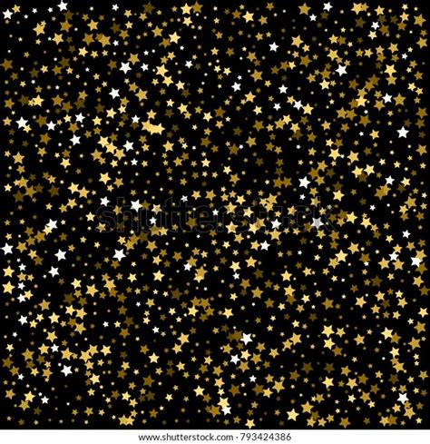 Gold Background Gold Stars On Black Stock Vector (Royalty Free) 793424386 | Shutterstock