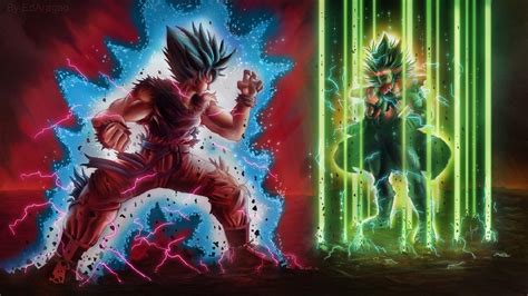 Goku vs Broly Wallpapers - Top Free Goku vs Broly Backgrounds ...