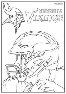 Free Printable Minnesota Vikings Coloring Pages For Kids