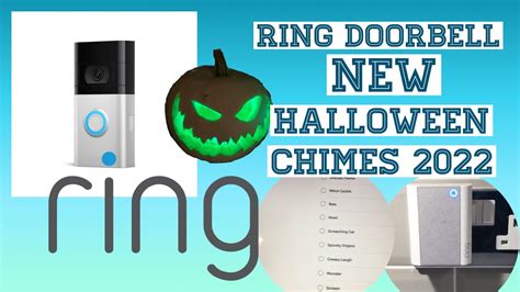 Ring Doorbell New Halloween Chimes! | How To Setup, Reaction & Review ...