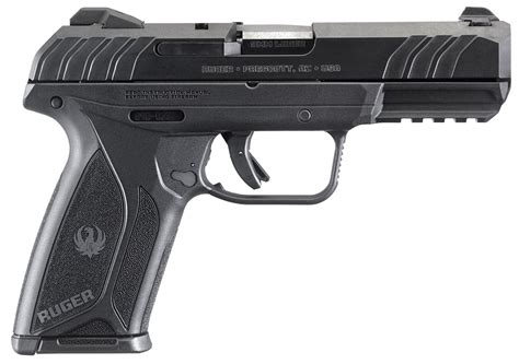 Ruger 3810 Security-9 9mm Luger DAO 4" 15+1 Black Polymer Grip Blued ...