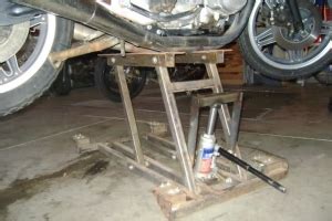 Diy Motorcycle Jack Stand - Do It Your Self