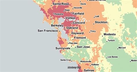 This Map Shows The Wildfire Risks That Are Causing California’s ...