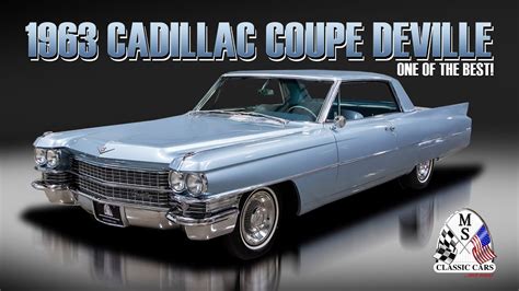 1963 Cadillac Coupe DeVille For Sale - One of the Best! - YouTube