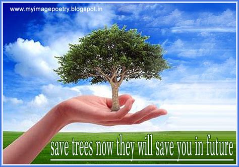 Image Poetry: Save Trees Posters