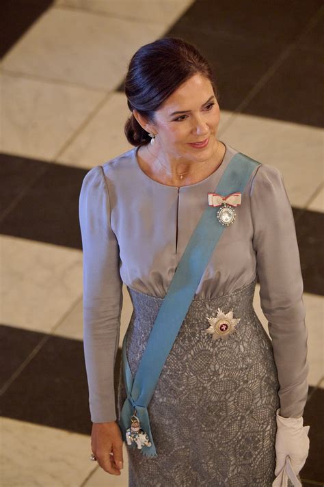 The Crown Prince and Crown Princess of Denmark Attend New Year Reception for the Diplomatic ...