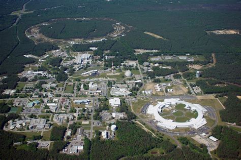 Aerial, Brookhaven Lab, NSLS-II and RHIC | The central campu… | Flickr