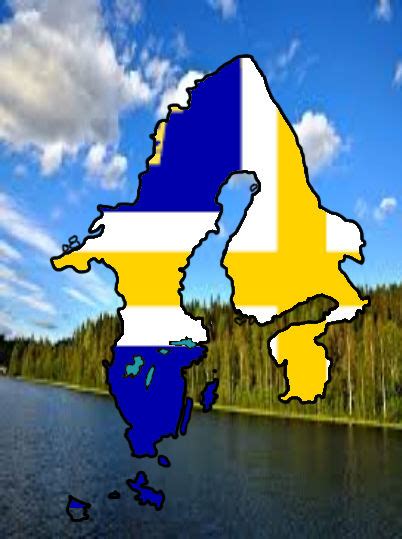 Swedish Empire Flag map by IMMapping on DeviantArt