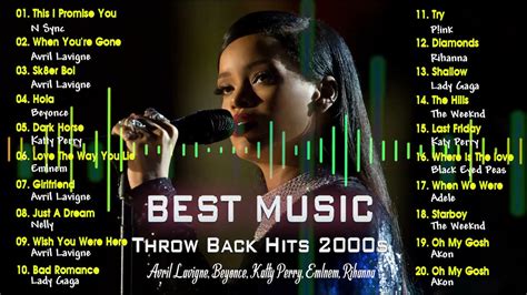 Best Music 2000s | Throwback Hits of the 2000s | Rihanna, Avril Lavigne, , Eminem And More - YouTube