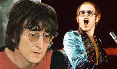 Elton John made John Lennon 'physically sick' before last live performance | Music ...