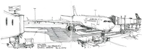 sketch_SCHIPHOL AIRPORT_170726_300dpi | Chinese landscape painting ...